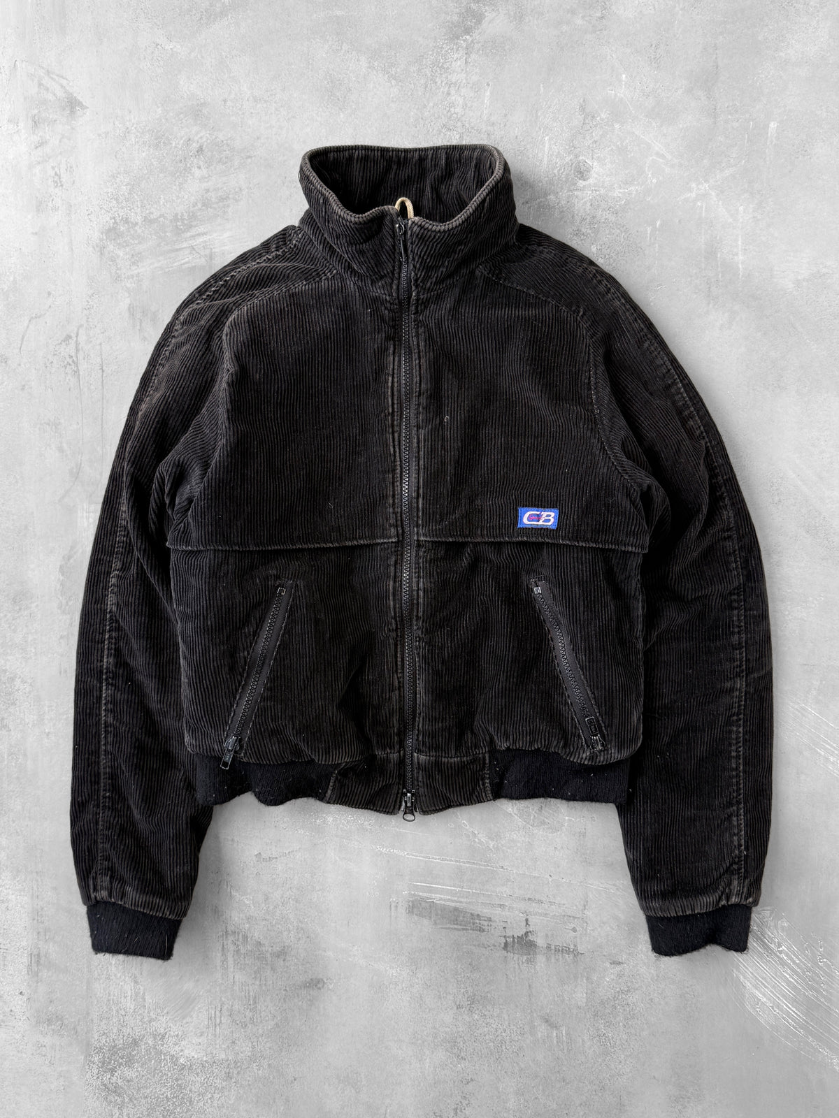 Corduroy Puffer Jacket 90's - Small