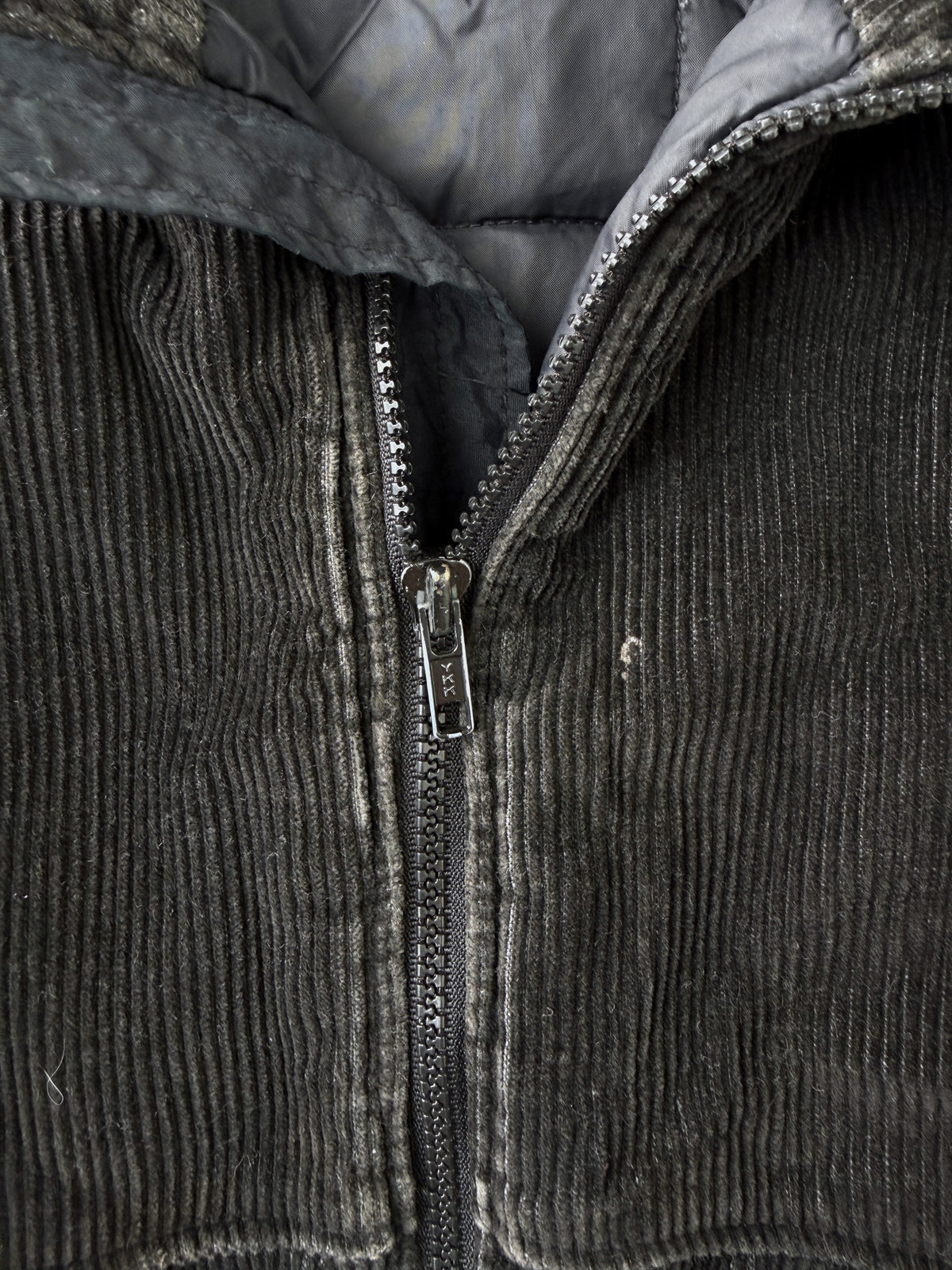 Corduroy Puffer Jacket 90's - Small