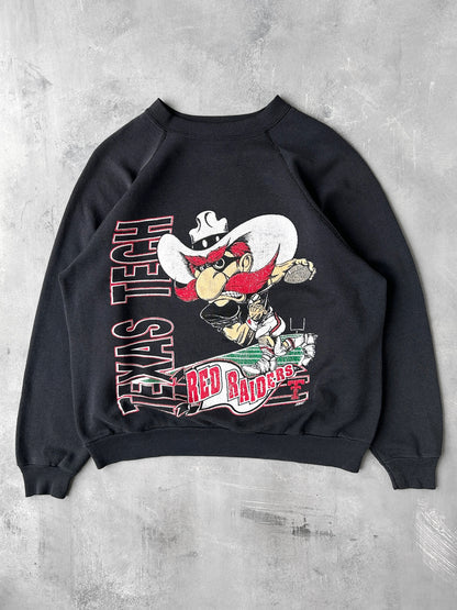 Texas Tech University Sweatshirt 80's - Medium