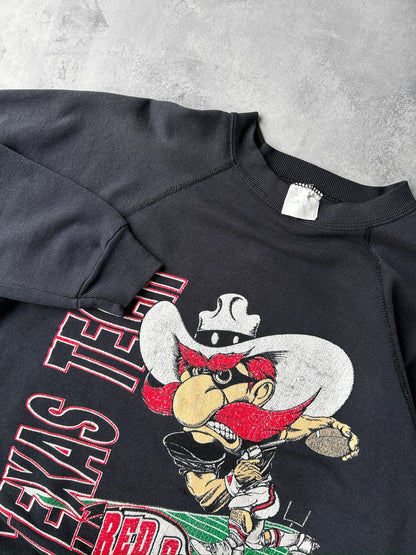 Texas Tech University Sweatshirt 80's - Medium