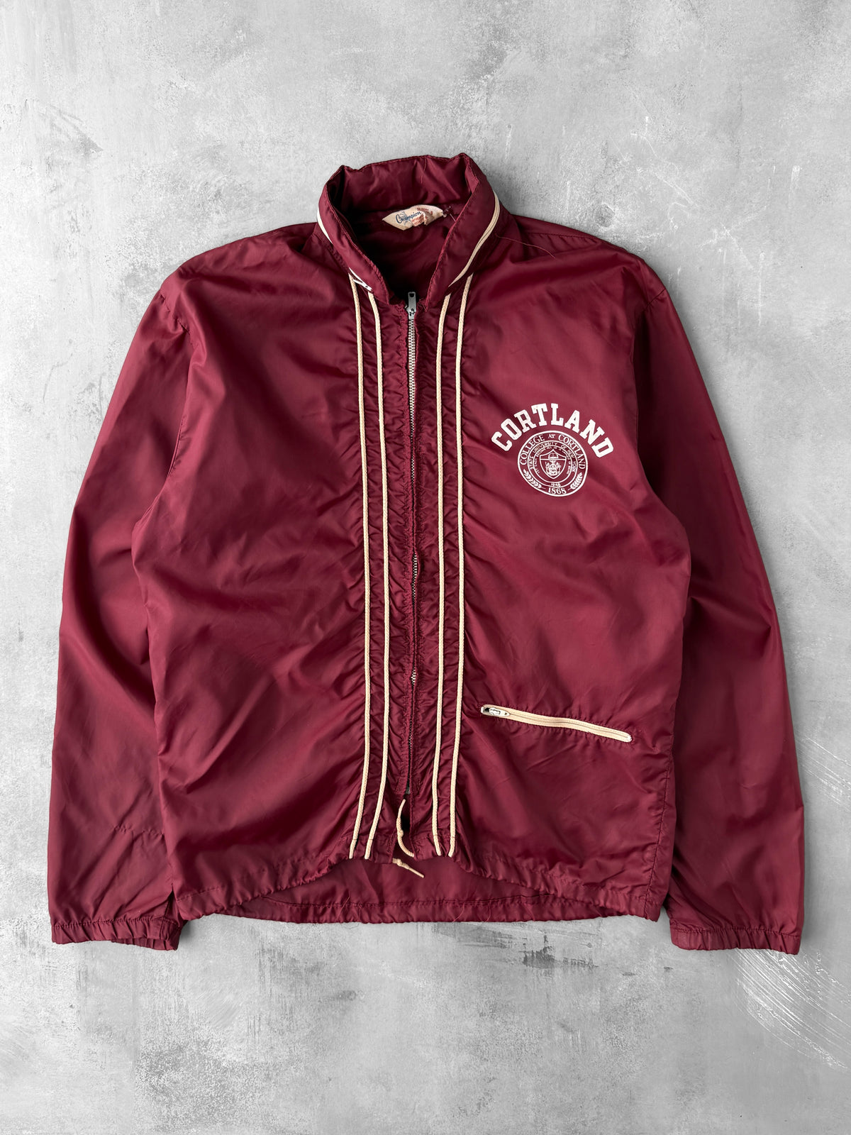 Cortland State Track Jacket 50's - Small