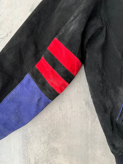 New York Giants Suede Jacket Y2K - Medium