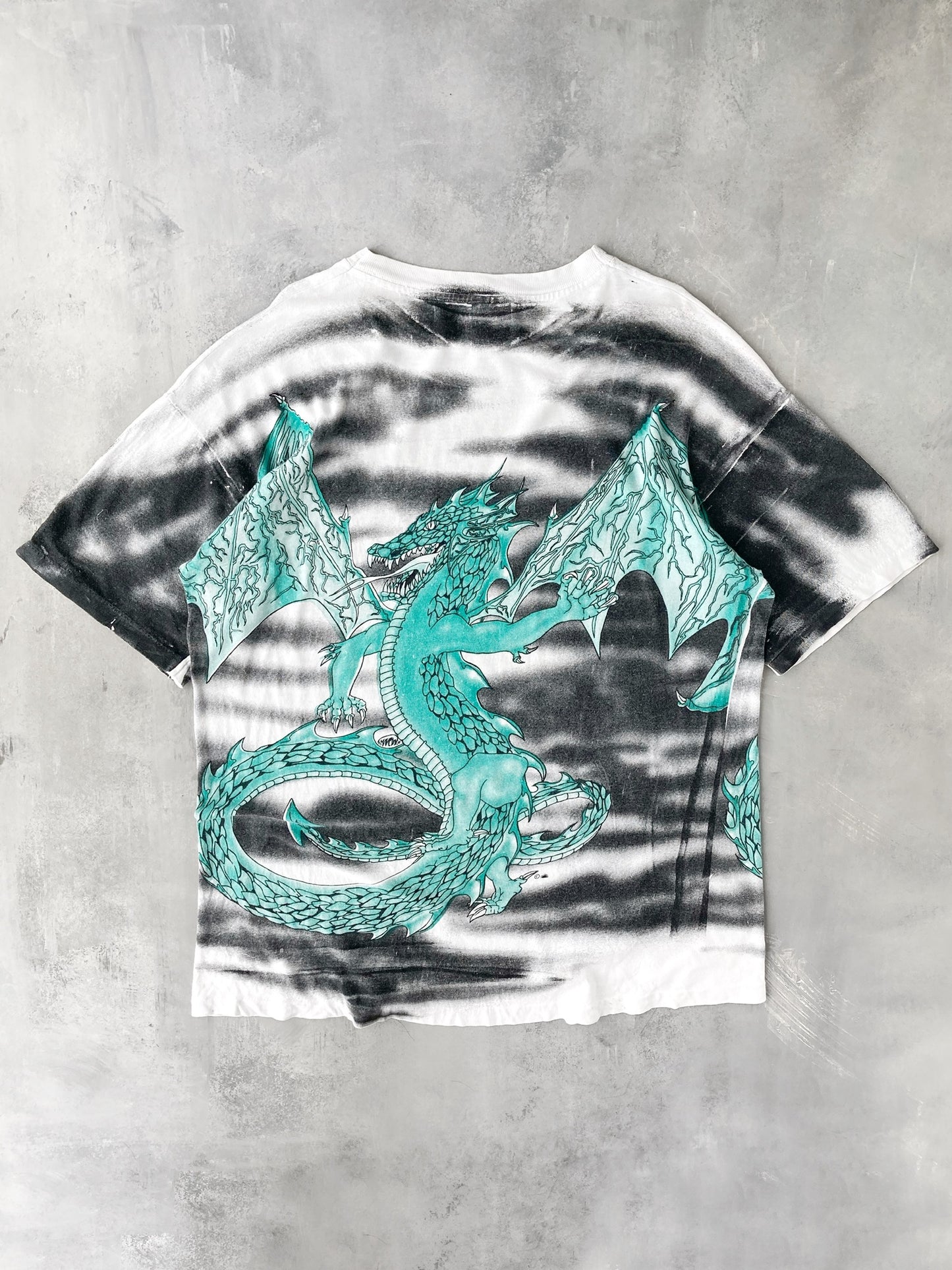 Dragon AOP T-Shirt 90's - XL