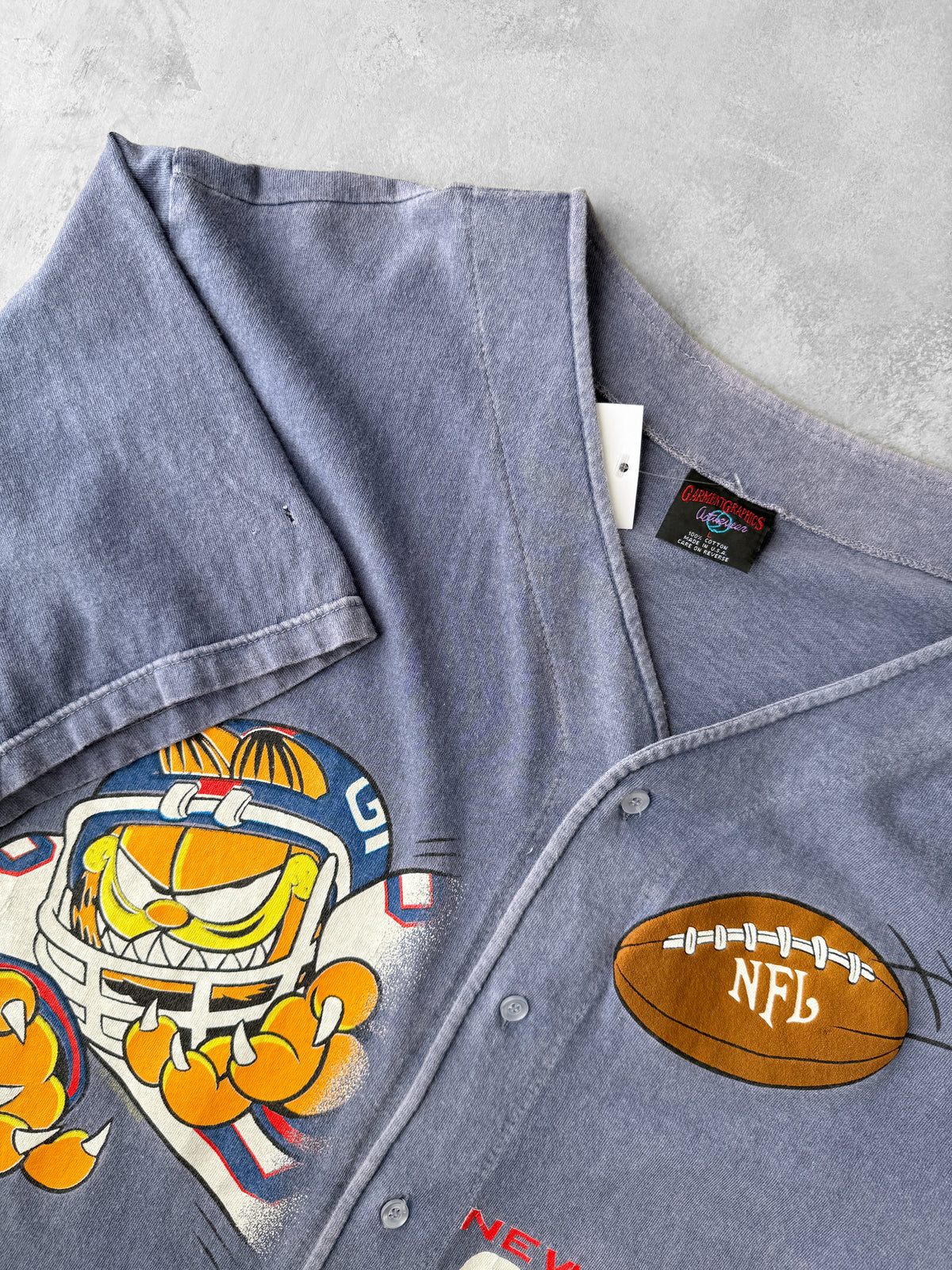 New York Giants Garfield Shirt '94 - Large