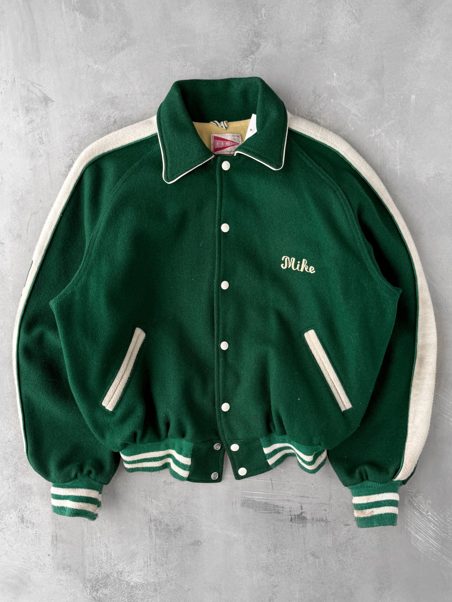 Mike's Wool Bomber Jacket '86 - Large