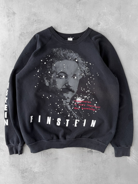 Albert Einstein Sweatshirt 80's - Large
