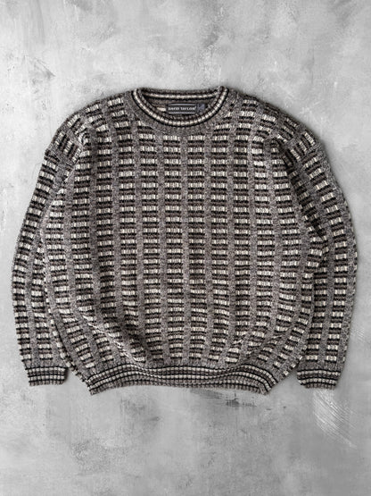 Patterned Sweater 90's - XXL