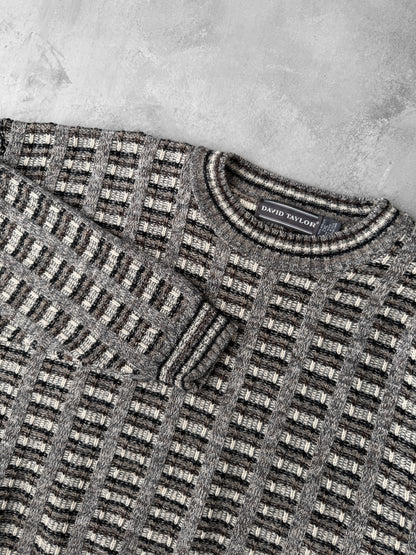 Patterned Sweater 90's - XXL