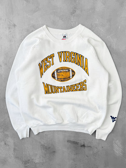 West Virginia University Sweatshirt 80's - Large
