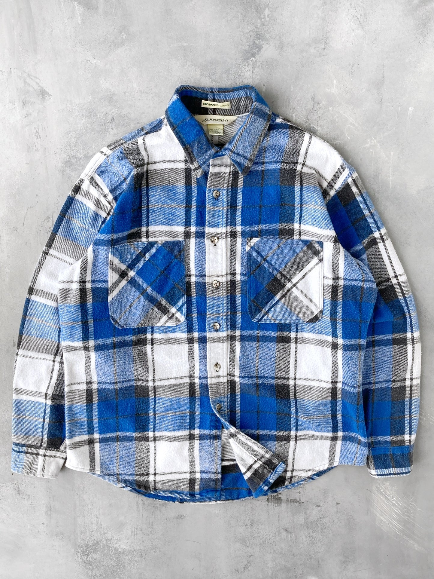 Plaid Flannel Shirt 90's - Large