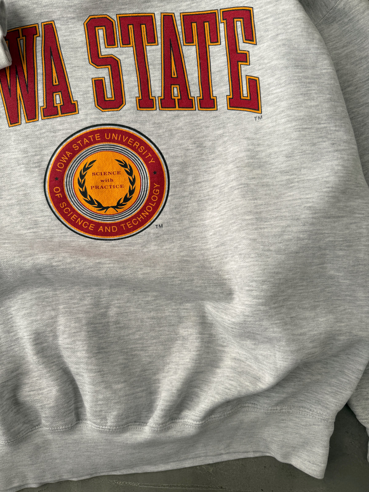 Iowa State University Sweatshirt 90's - Large