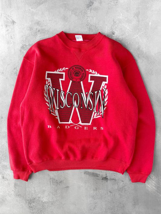 University of Wisconsin Sweatshirt 90's - Large