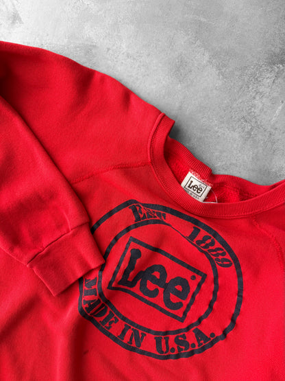 Lee Logo Sweatshirt 80's - Medium