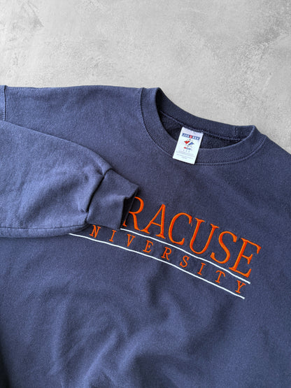 Syracuse University Sweatshirt Y2K - Large
