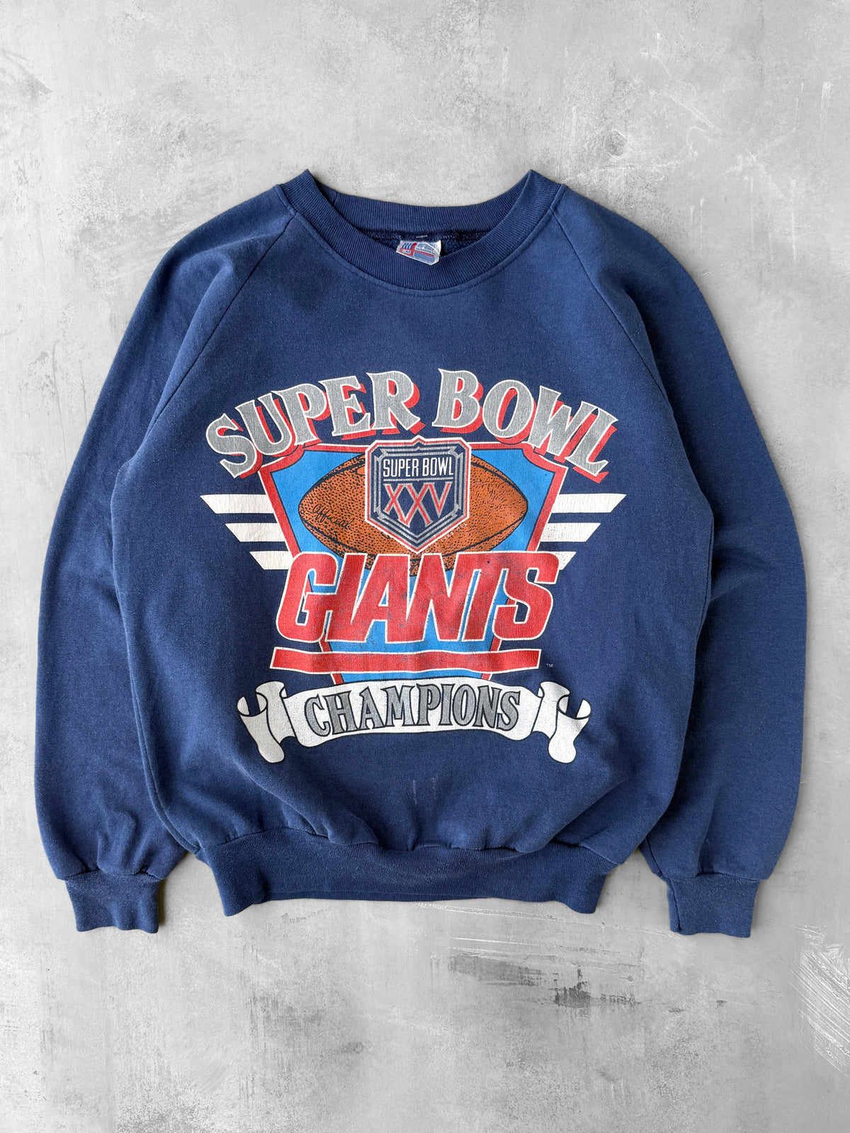 New York Giants Super Bowl Sweatshirt '89 - Small