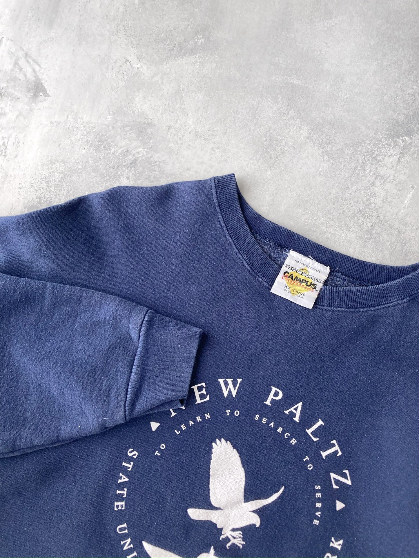 SUNY New Paltz Sweatshirt 90's - XXL