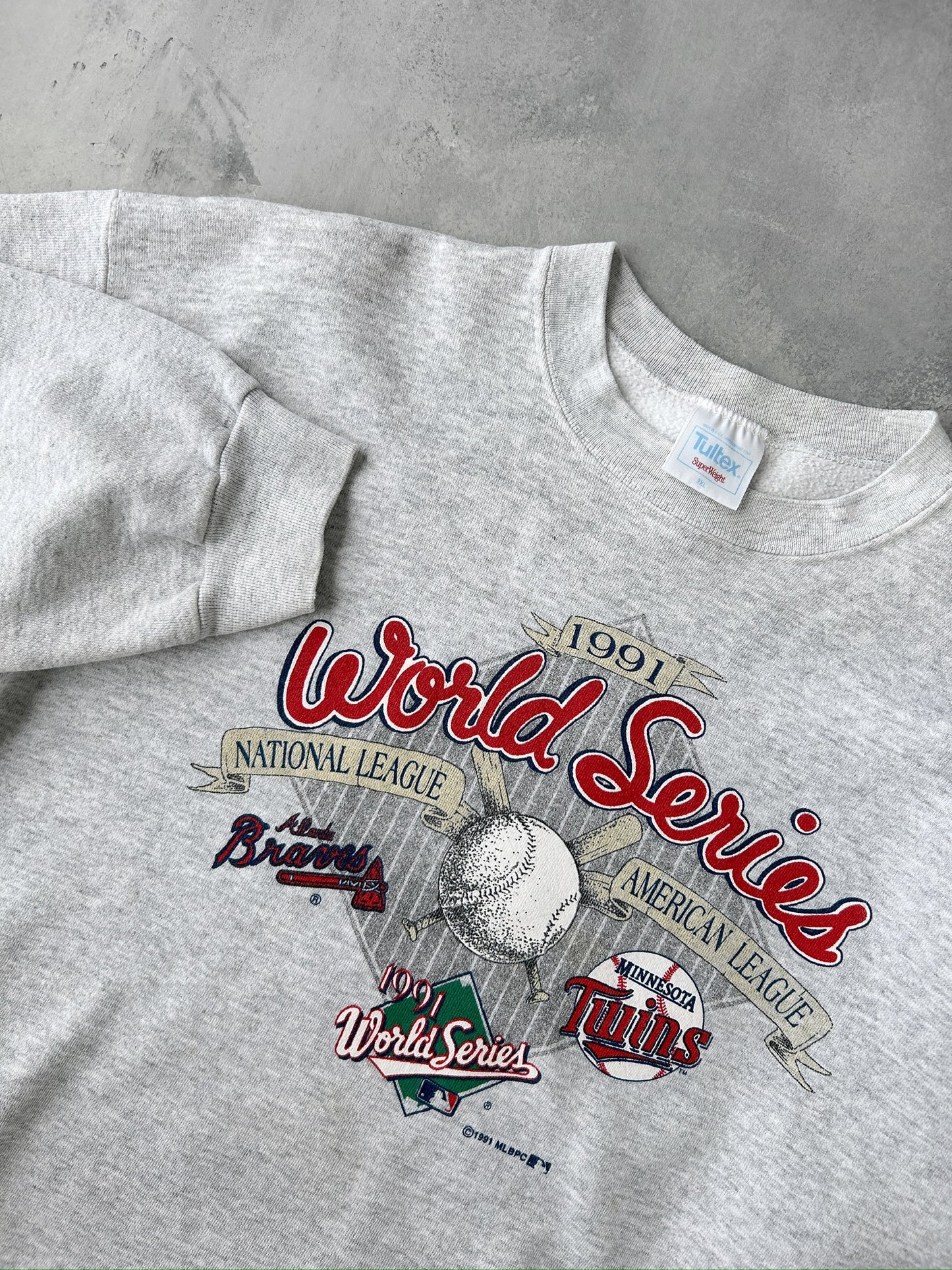 MLB World Series Sweatshirt '91 - XL