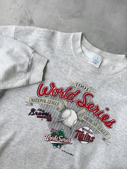 MLB World Series Sweatshirt '91 - XL