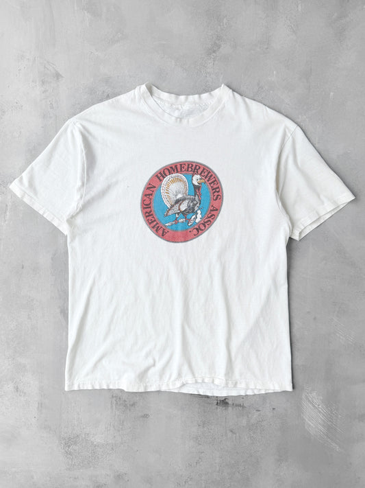 American Homebrewers Association T-Shirt 90's - Large