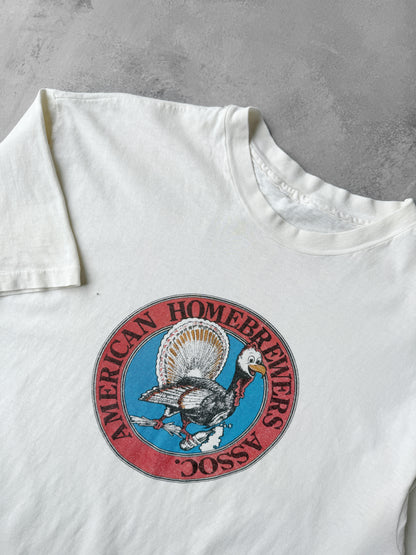 American Homebrewers Association T-Shirt 90's - Large