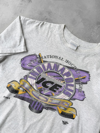 Indianapolis Ice IHL T-Shirt '93 - XL