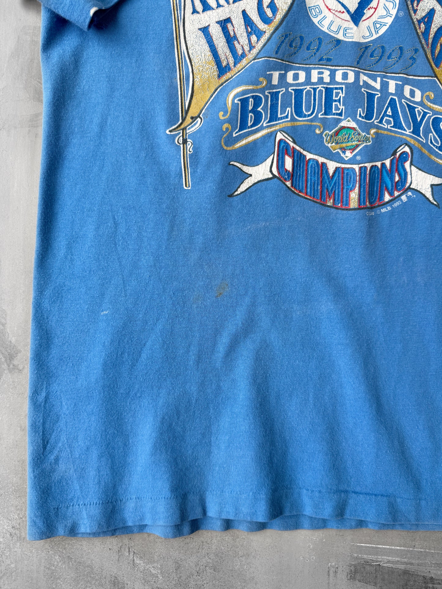 Toronto Blue Jays T-Shirt '93 - Small