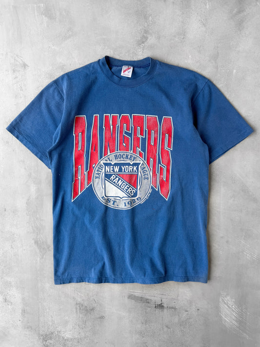 New York Rangers T-Shirt '90 - Medium