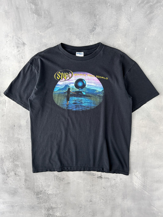 Styx World Tour T-Shirt '00 - XL