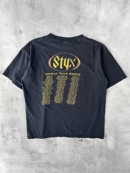 Styx World Tour T-Shirt '00 - XL