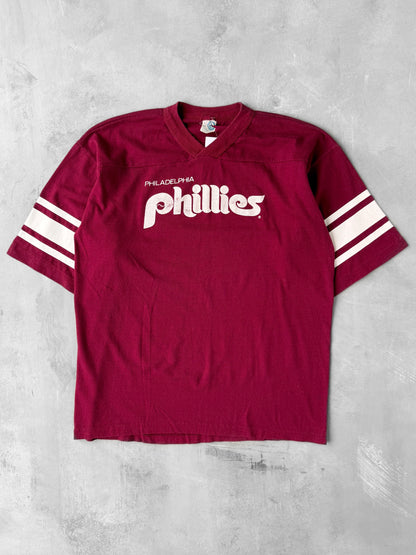 Philadelphia Phillies T-Shirt 80's - Large