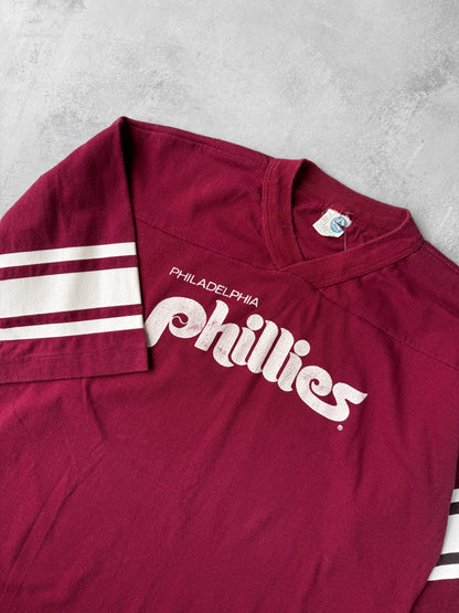 Philadelphia Phillies T-Shirt 80's - Large