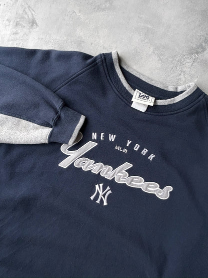 New York Yankees Sweatshirt Y2K - Large