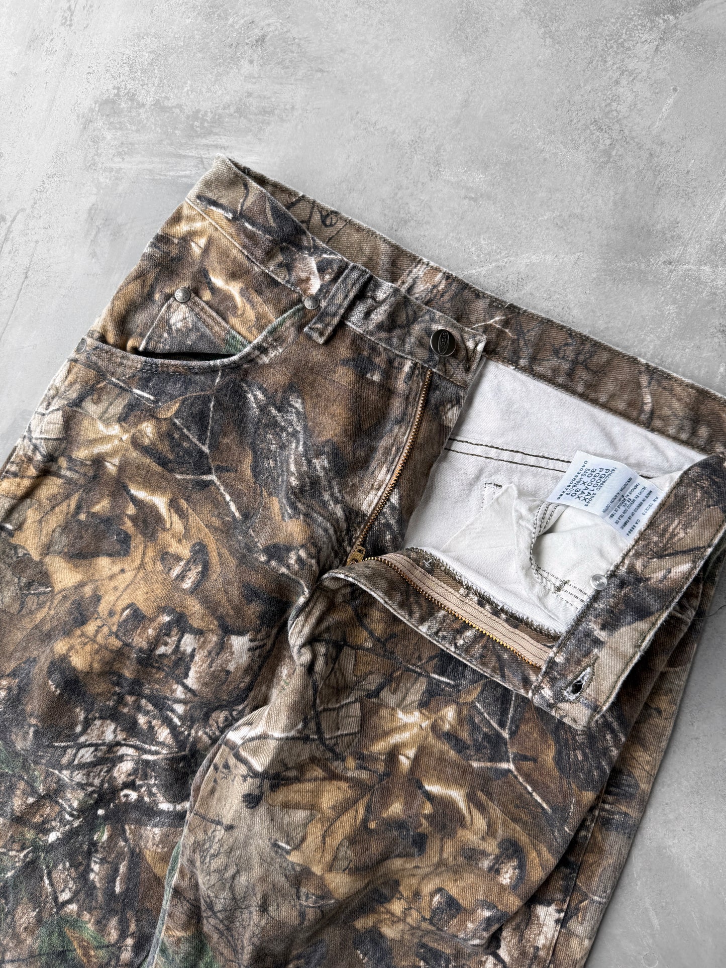 Real Tree Camo Jeans 28x29
