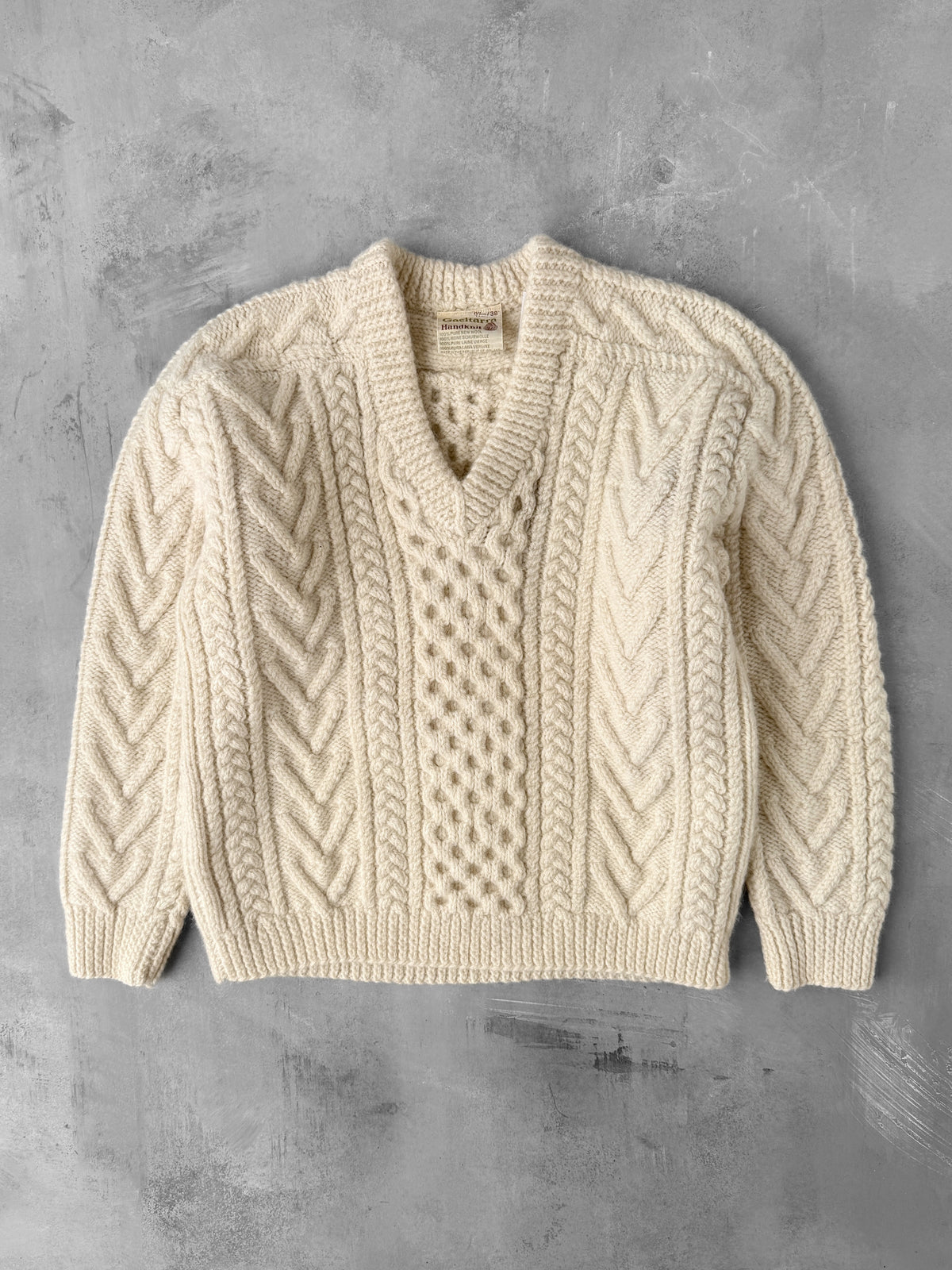 Irish Wool Sweater - Small