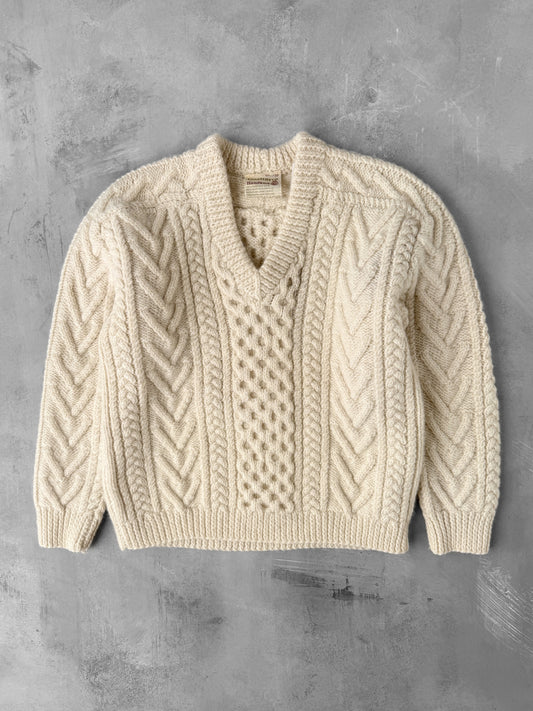 Irish Wool Sweater - Small