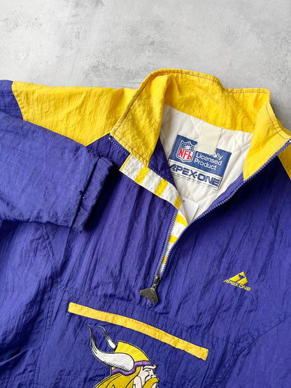 Minnesota Vikings Pullover Jacket 90's - XL