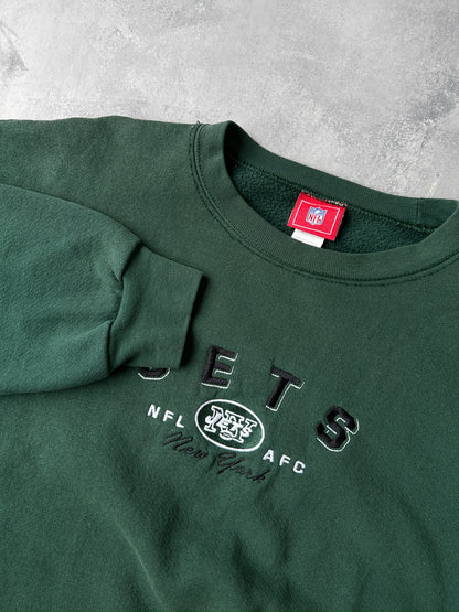 New York Jets Sweatshirt 00's - XL / XXL