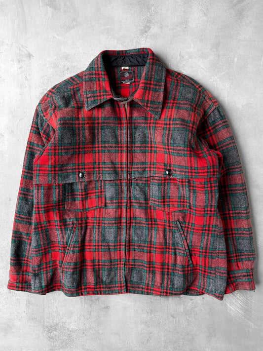 Wool Hunting Shirt Jacket 70's - Large