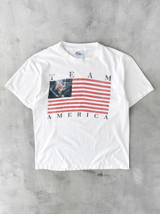 Team America Olympics T-Shirt '96 - Large