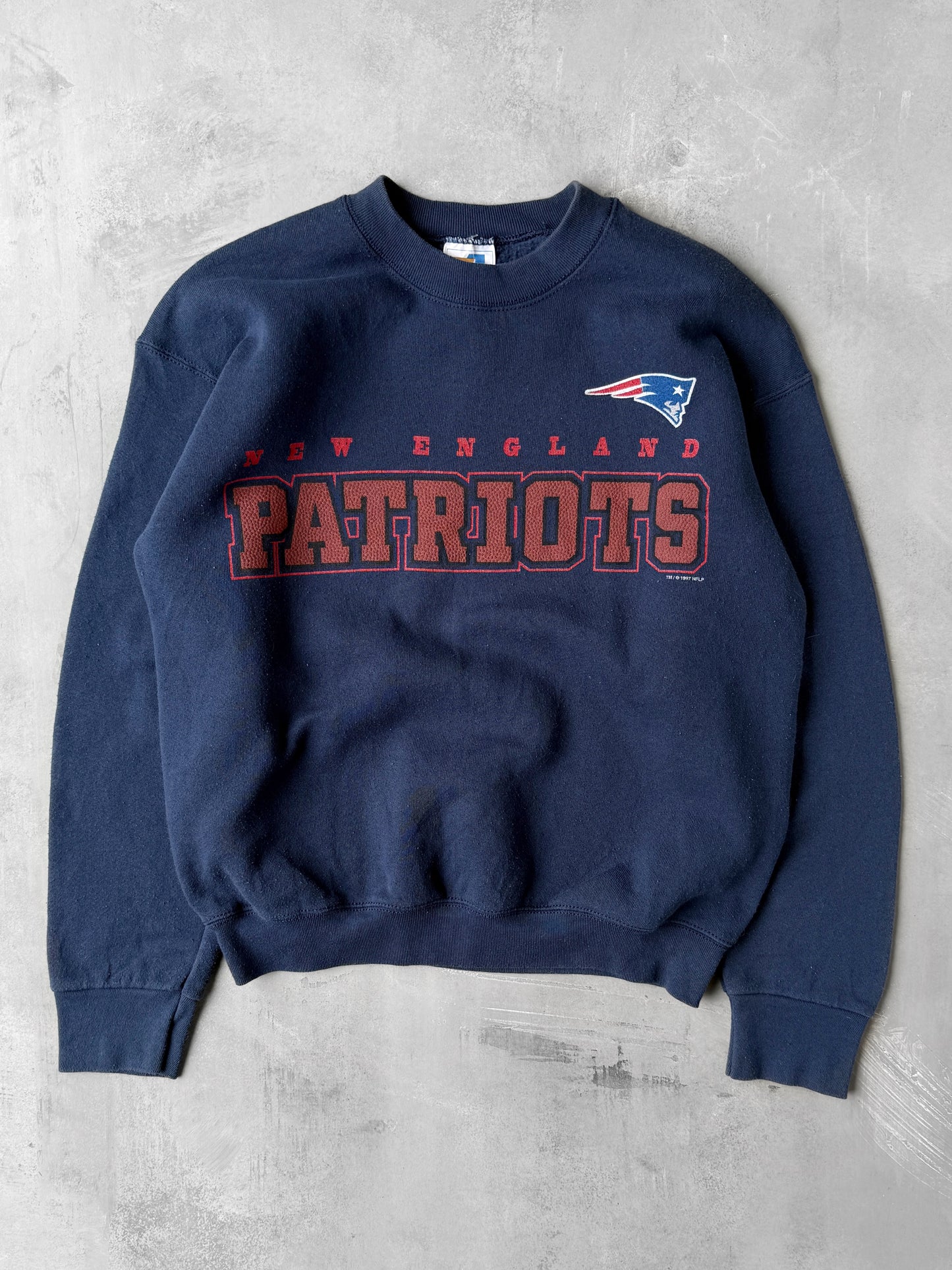 New England Patriots Sweatshirt '97 - Medium