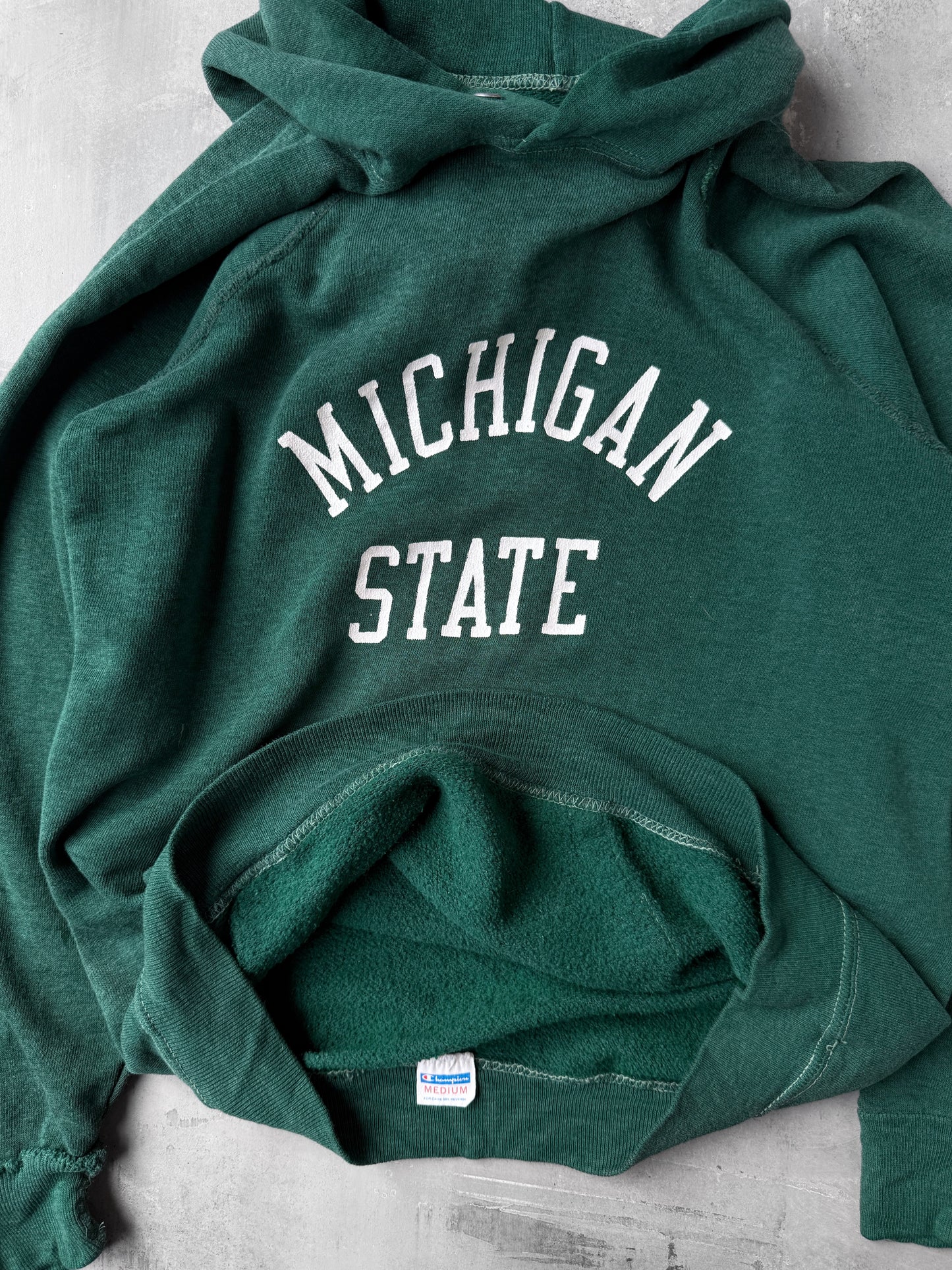 Michigan State University Champion Hoodie 70's - XS / Small