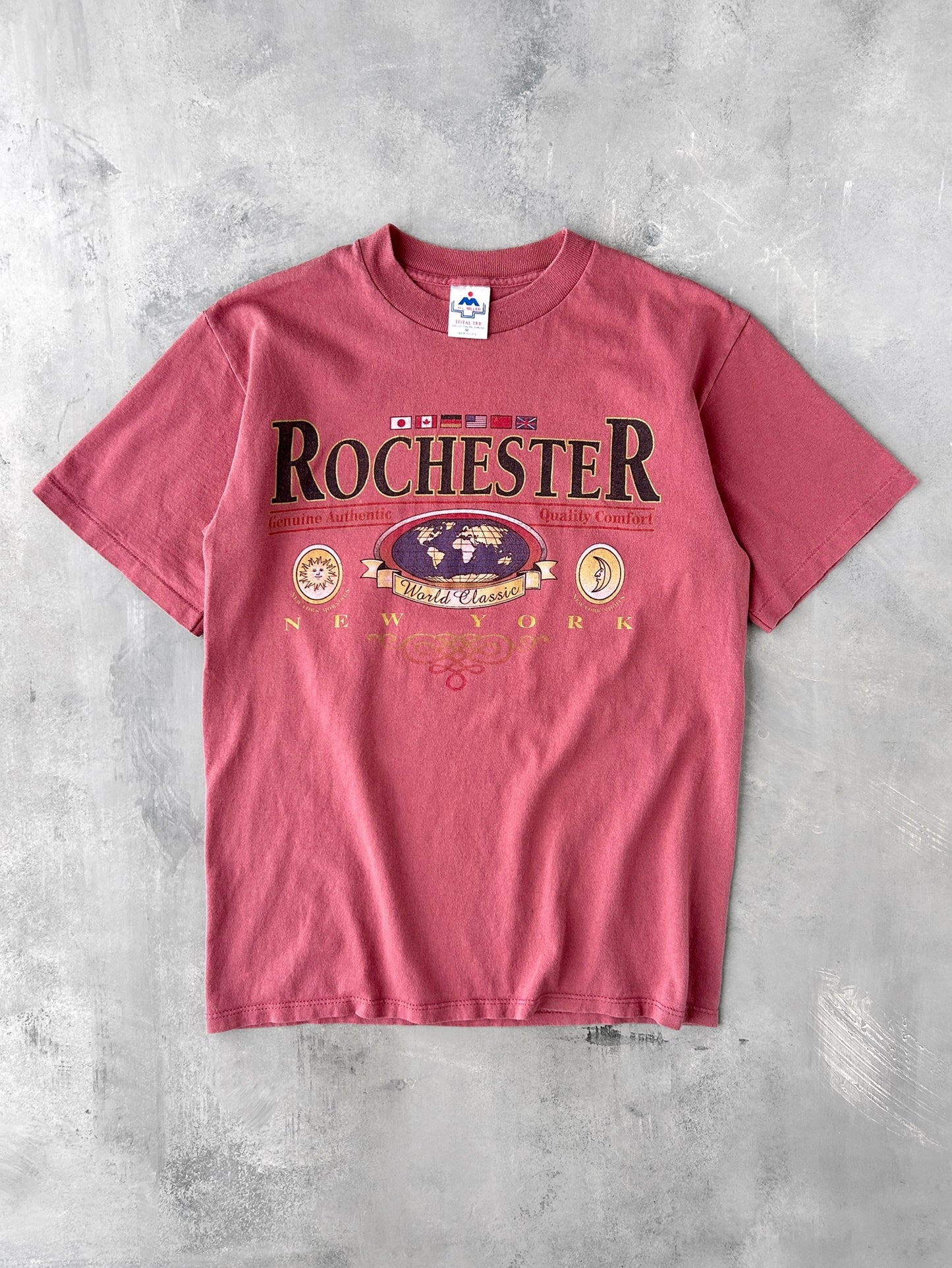 Rochester NY T-Shirt 90's - Medium