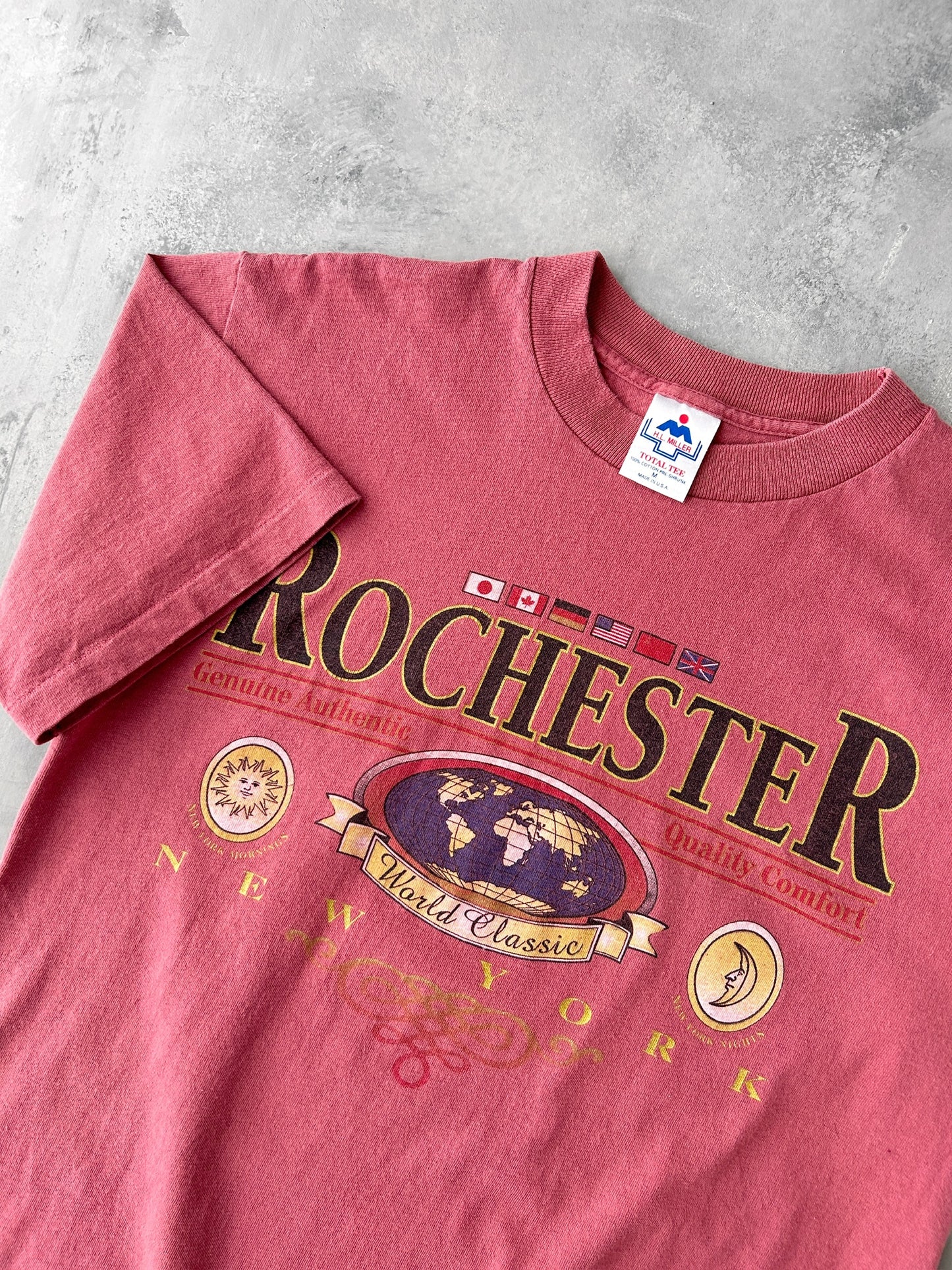 Rochester NY T-Shirt 90's - Medium