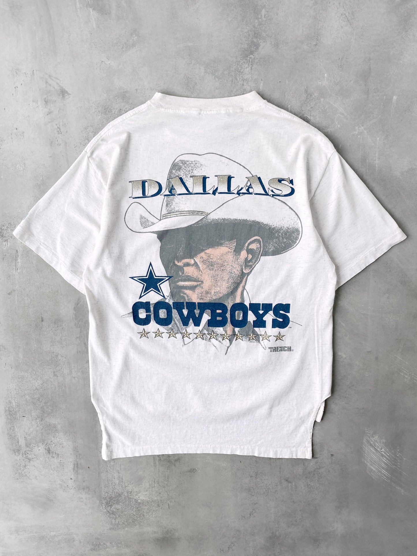 Dallas Cowboys Pocket T-Shirt 90's - Large