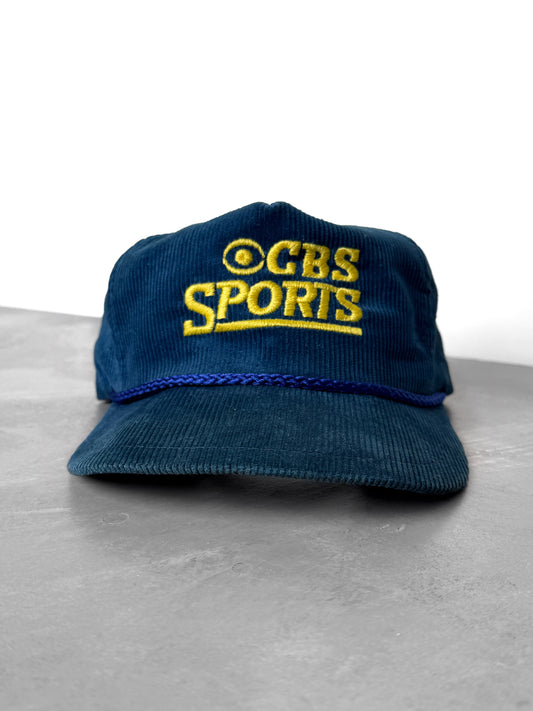 CBS Sports Corduroy Hat 80s