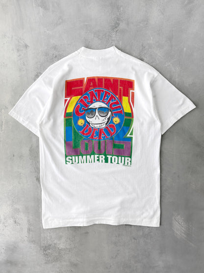 Grateful Dead Summer Tour T-Shirt '95 - Large