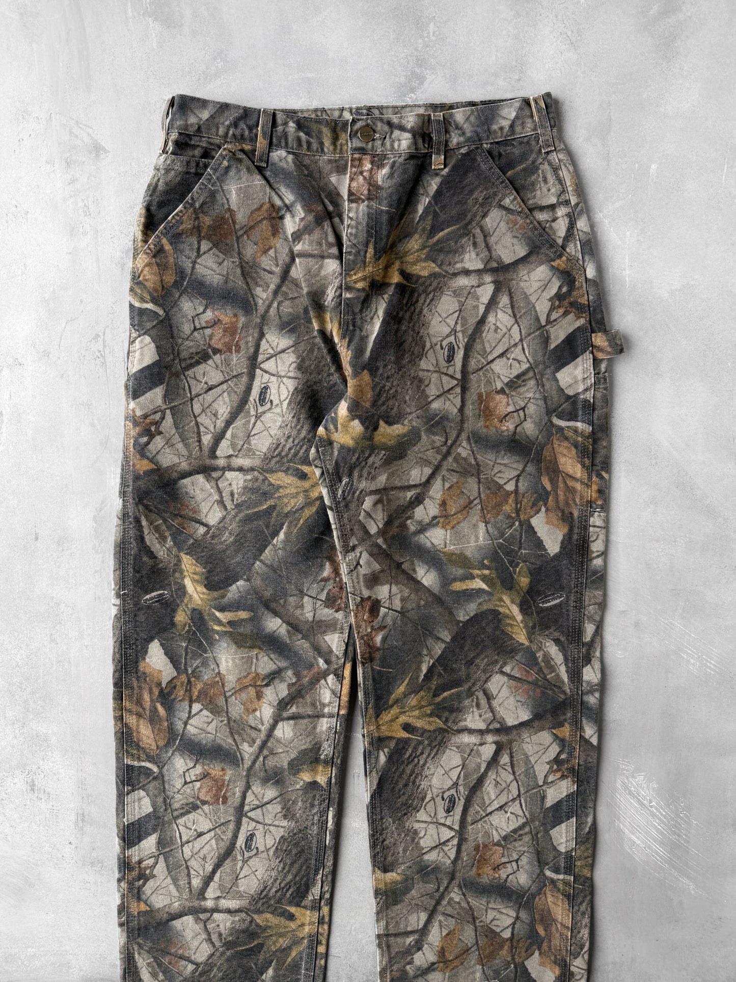 RealTree Camo Carhartt Carpenter Jeans - 34x32