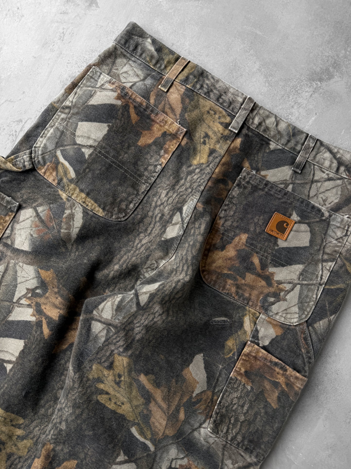 RealTree Camo Carhartt Carpenter Jeans - 34x32