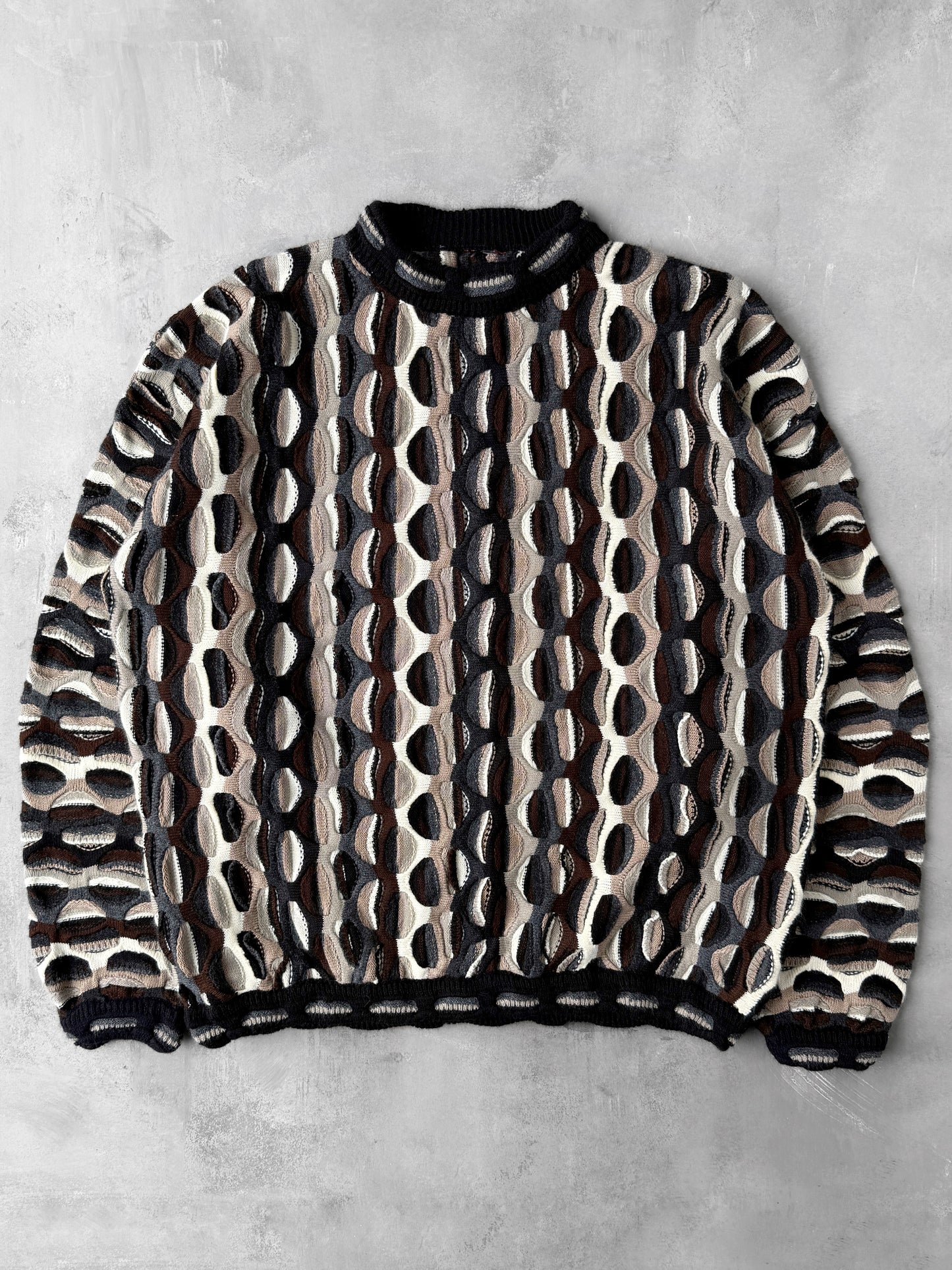 Textured Sweater 90's - XXL