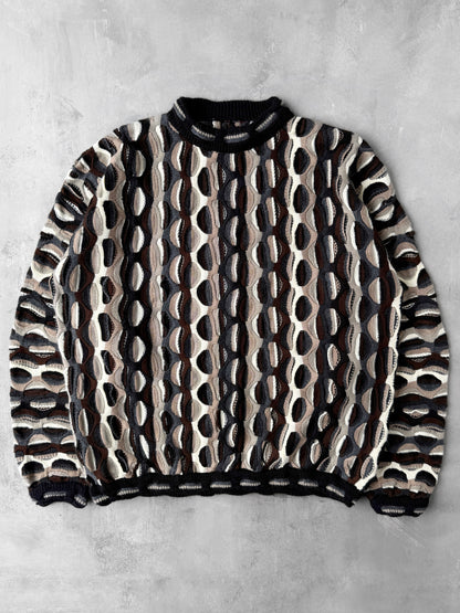Textured Sweater 90's - XXL